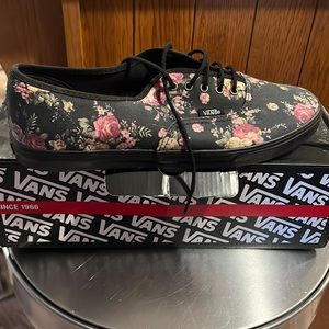 Floral Authentic Vans